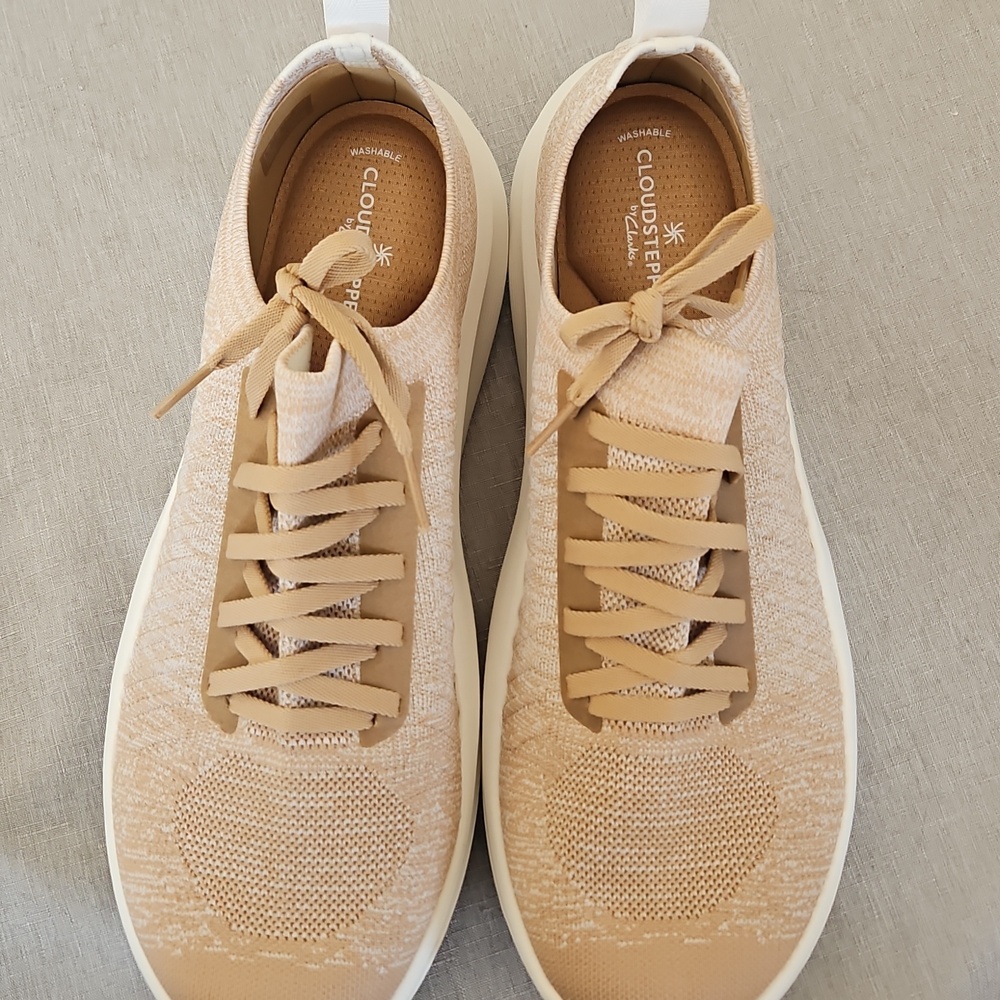 cloudsteppers by clarks solevana lace up sneaker womens 12 - Picture 2 of 4